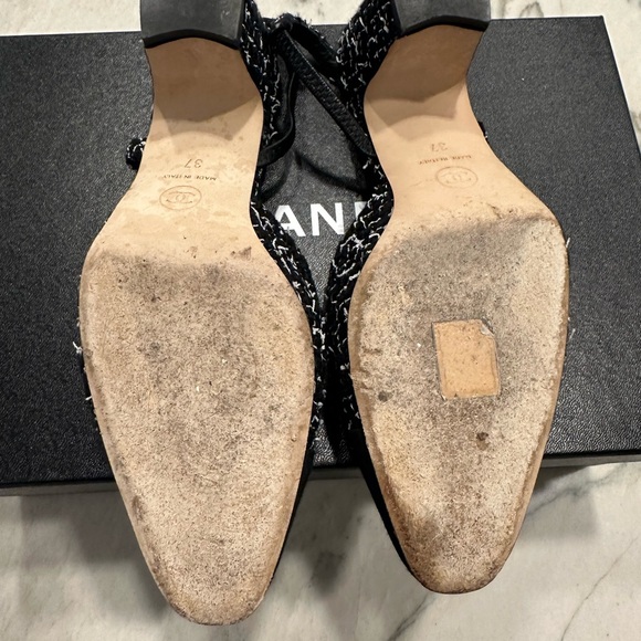 Authentic Chanel Slingback - Picture 5 of 7